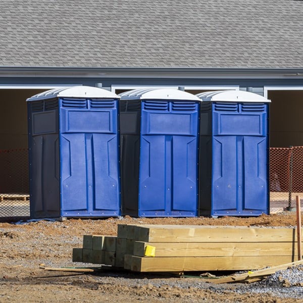 are there any restrictions on where i can place the portable toilets during my rental period in Haysi Virginia